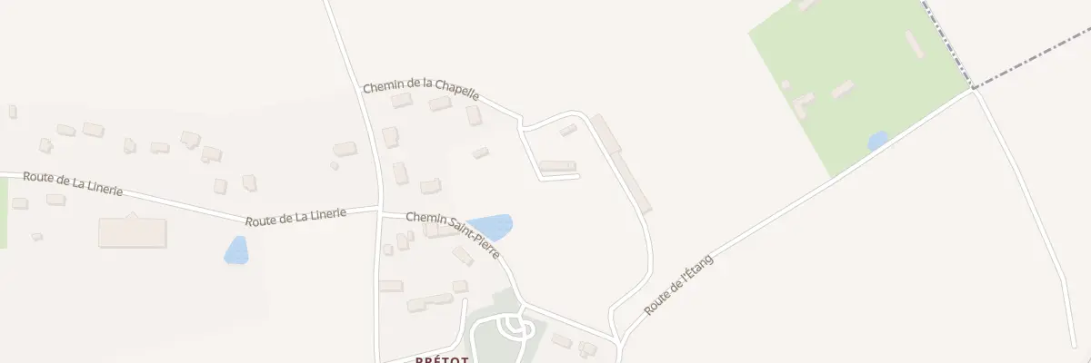 Plan du 150 Che de la Chapelle à Étainhus