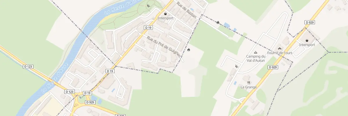 Plan du 16 Rue du Pre de Guignan à Vielle-Aure