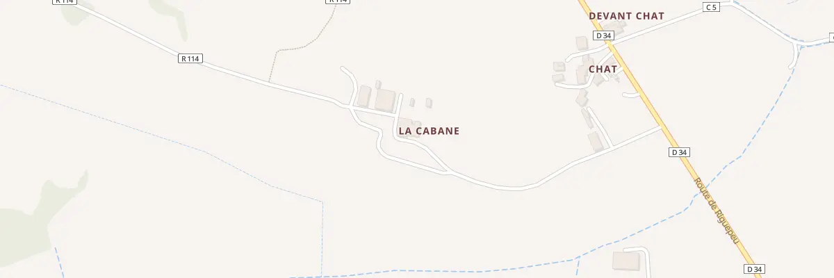 Plan du 5068 Chat à Caillavet