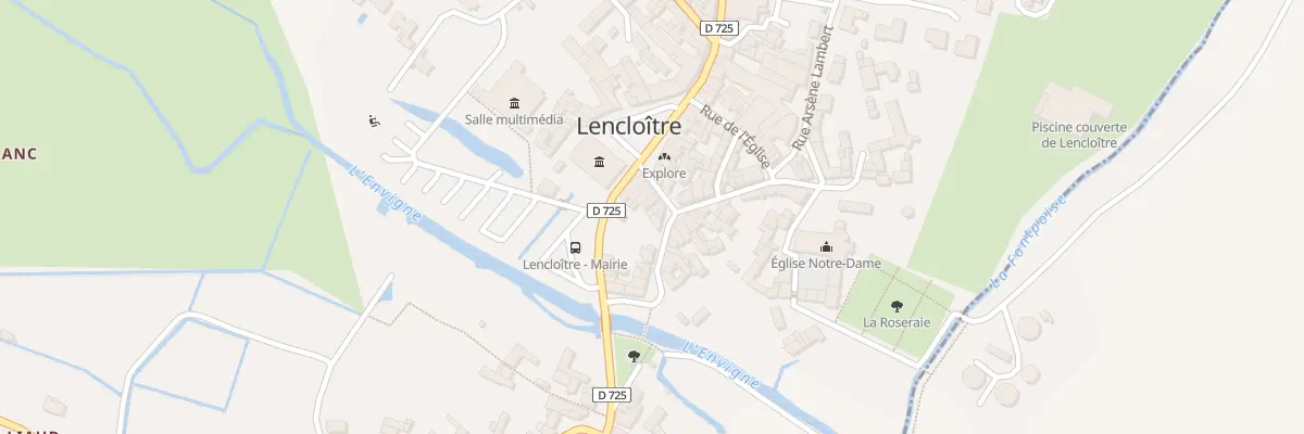 Plan du 6 Rue de l’Ancien Pont à Lencloître