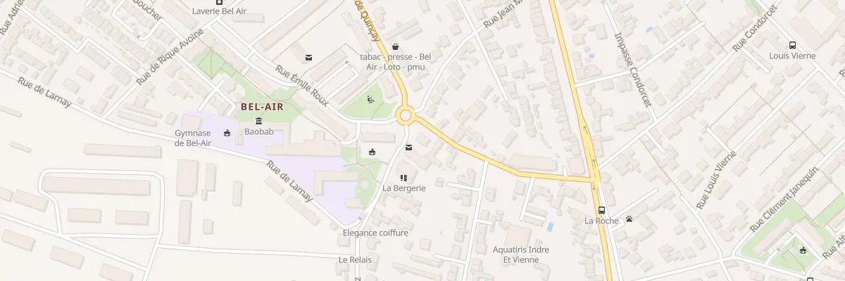 Plan du 25 Rue de Quincay à Poitiers