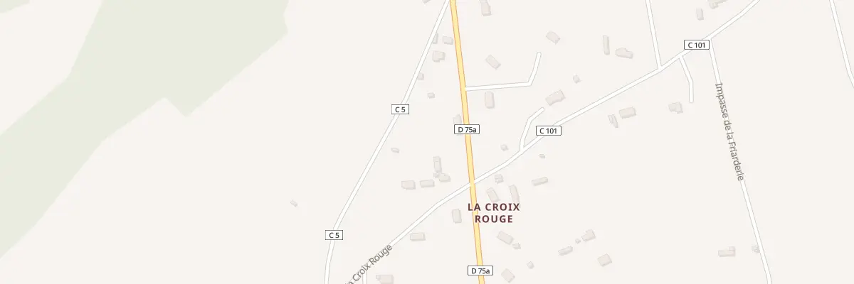 Plan du 1180 Rte de la Croix Rouge à Courtonne-la-Meurdrac