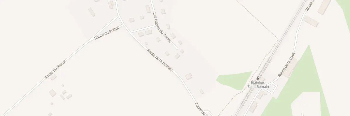 Plan du 9 Les Hetres du Pretot à Étainhus