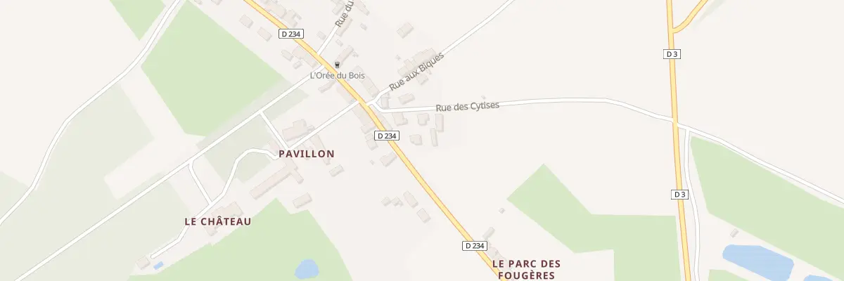 Plan du 6T Rue des Cytises à Aillières-Beauvoir