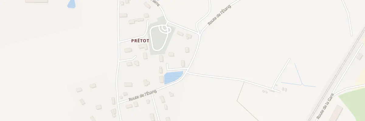 Plan du 8 Imp de l’Etang à Étainhus