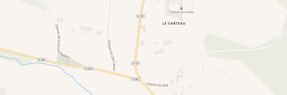 Plan du 4 Rte de Moyaux à Ouilly-du-Houley