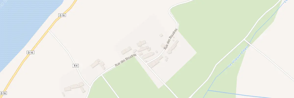 Plan du 6 Rue des Boudres à Bréhémont