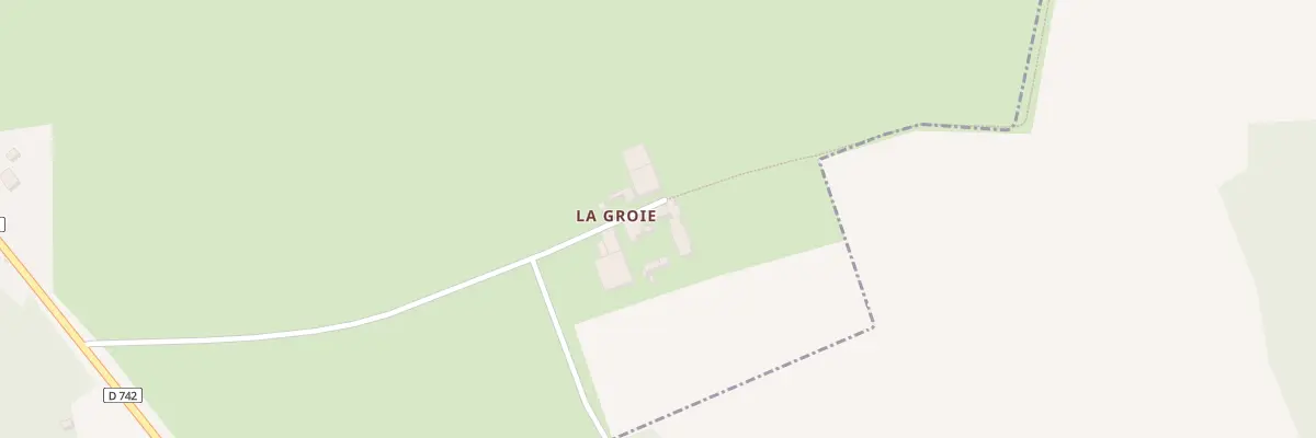 Plan du 5200 La Groie à Château-Larcher