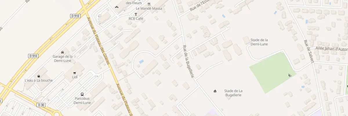 Plan du 79 Rue de la Bugellerie à Poitiers