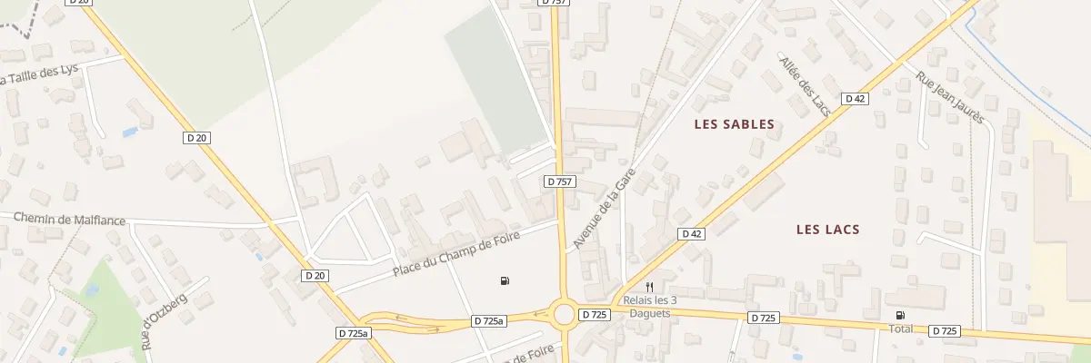 Plan du 1 Rue du Huit Mai 1945 à Lencloître