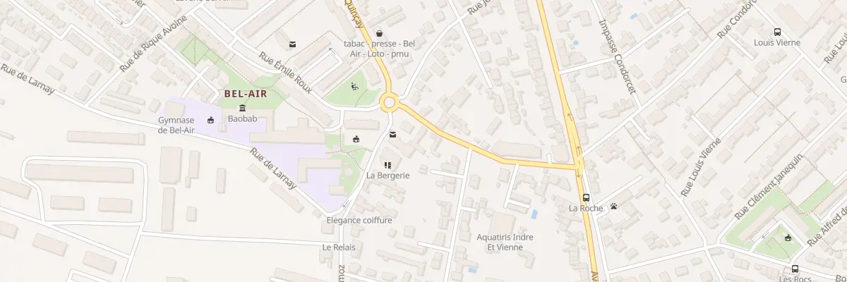 Plan du 23 Rue de Quincay à Poitiers