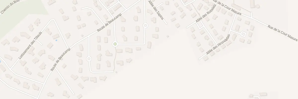 Plan du 9 Rue des Ecureuils à Saint-Aubin-Routot