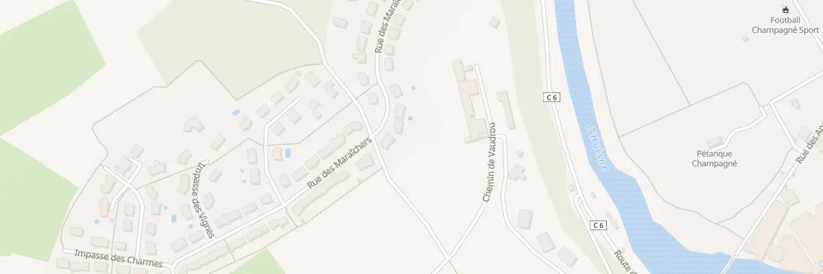 Plan du 48 Rue des Maraîchers à Champagné