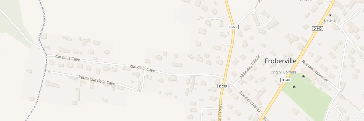 Plan du 148 Rue de la Cave à Froberville