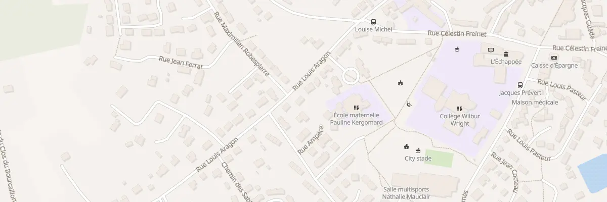 Plan du 15 Rue Louis Aragon à Champagné