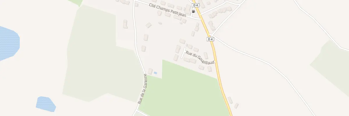 Plan du 14 Rue du Goupillaud à Champagné-Saint-Hilaire