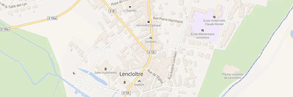 Plan du 2B Rue Louis Pasteur à Lencloître