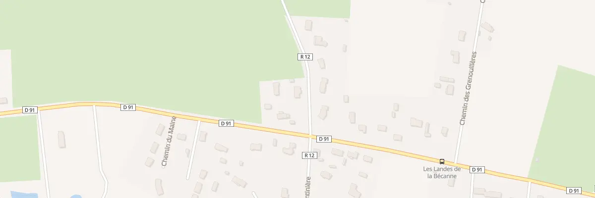 Plan du 65 Rte des Picaudieres à Fatines