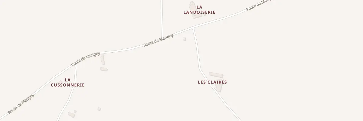 Plan du 849 Rte de Mérigny à Saint-Léger-sur-Sarthe
