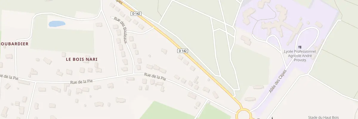 Plan du 23 Rue des Cepes à Verneil-le-Chétif