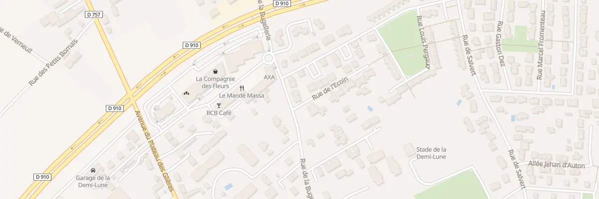 Plan du 108 Rue de la Bugellerie à Poitiers