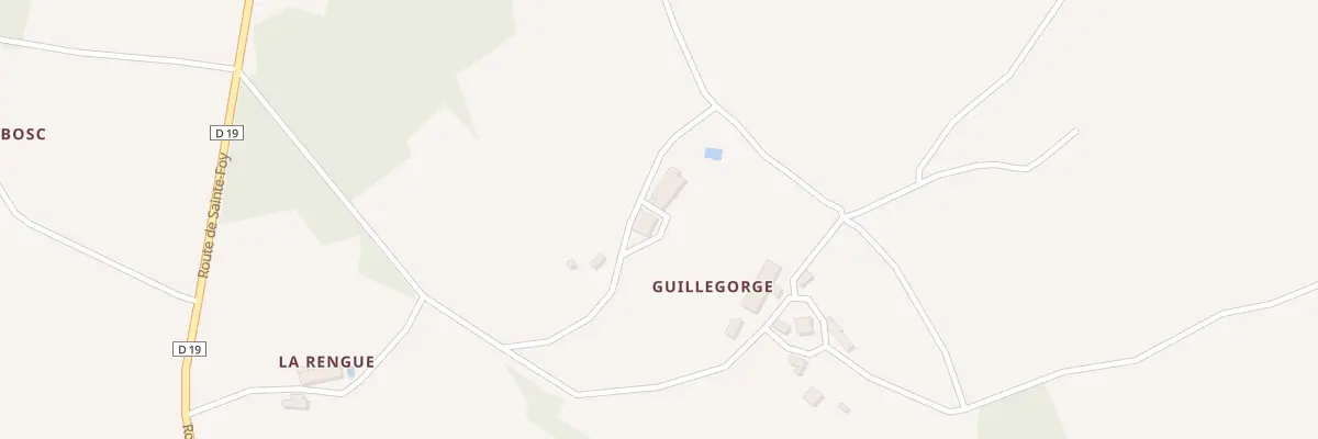 Plan du 309 Che de Guillegorce à La Sauvetat-du-Dropt