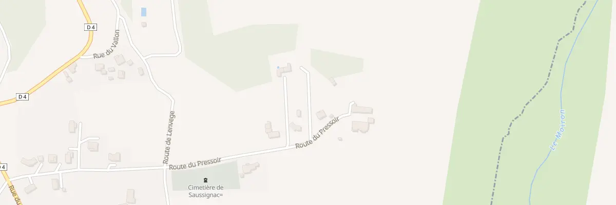 Plan du 117 La Garrigue Haute à Saussignac