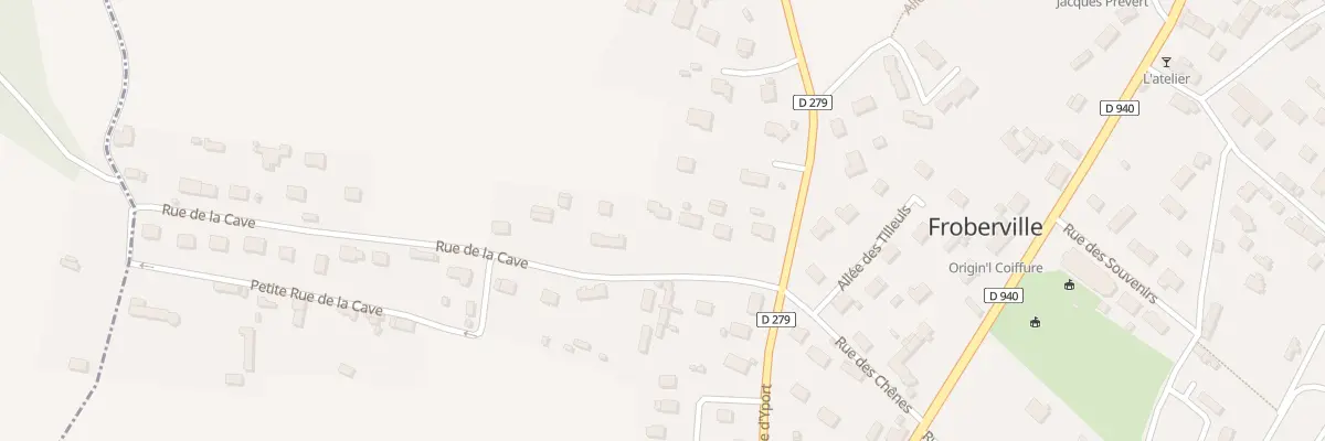 Plan du 78 Rue de la Cave à Froberville