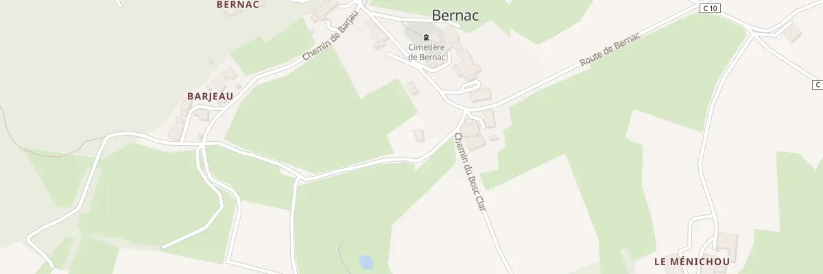 Plan du 28 Che du Bosc Clar à Loubès-Bernac