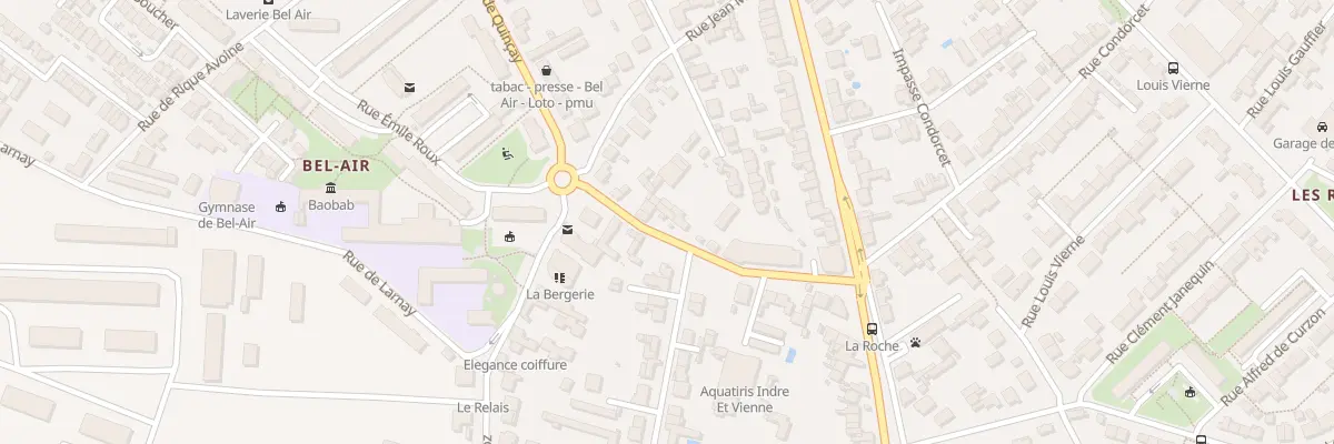 Plan du 14 Rue de Quincay à Poitiers