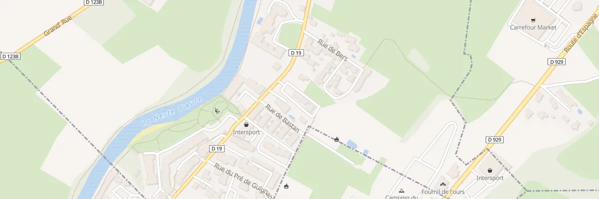 Plan du 5151 Bouzigues à Vielle-Aure
