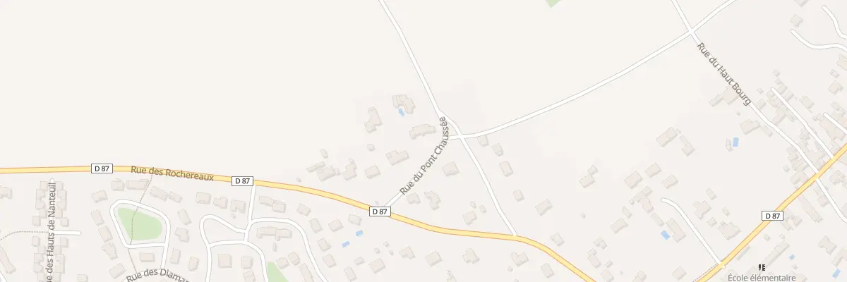 Plan du 7 Rue du Pont Chaussée à Migné-Auxances