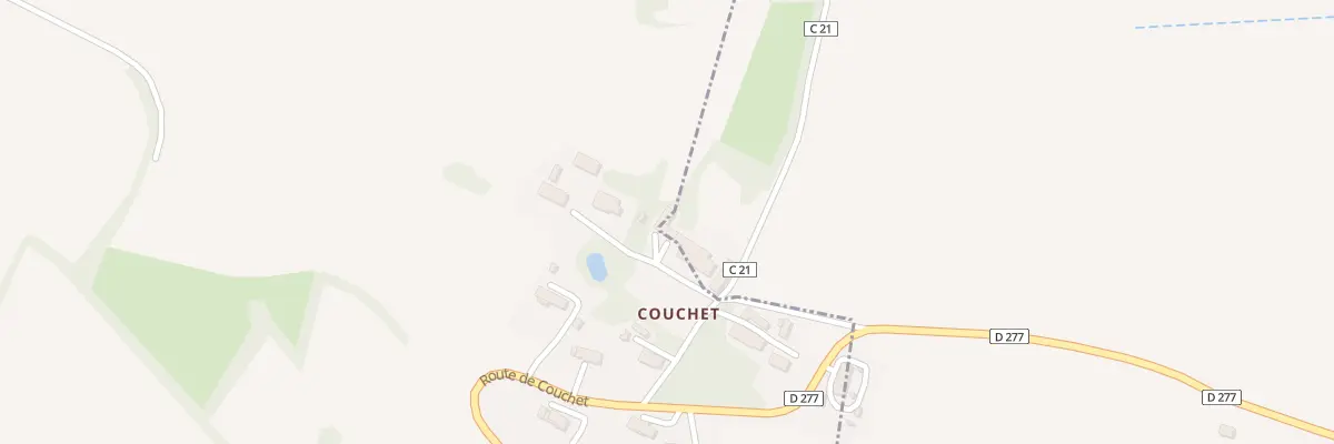 Plan du 9002 Quartier de Couchet à Condom