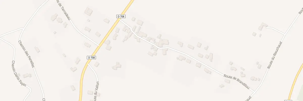 Plan du 9 Rte de Brandillou à Ribérac