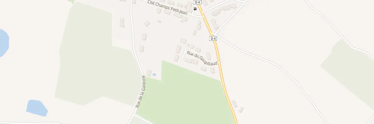 Plan du 7 Rue du Goupillaud à Champagné-Saint-Hilaire