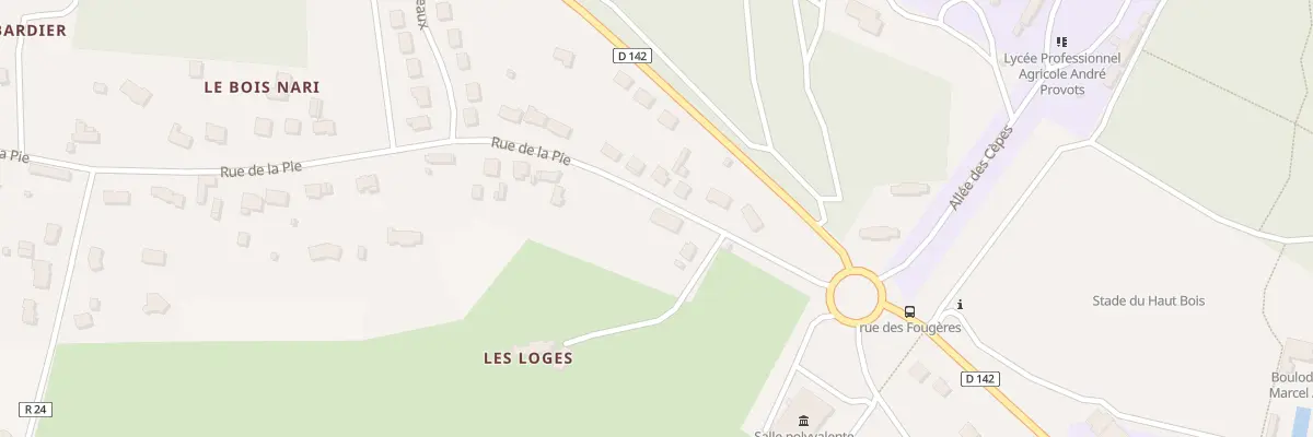 Plan du 16D Rue de la Pie à Brette-les-Pins