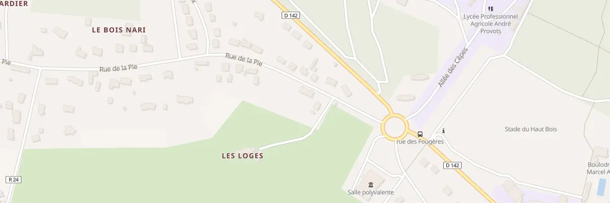 Plan du 16B Rue de la Pie à Brette-les-Pins