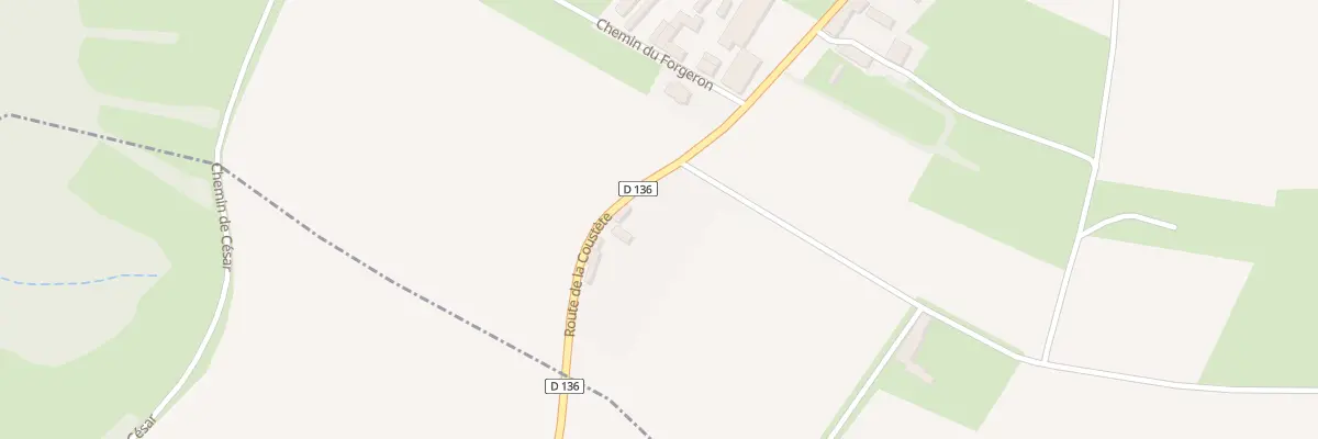 Plan du 553 Rte de la Coustète à Lalanne-Trie