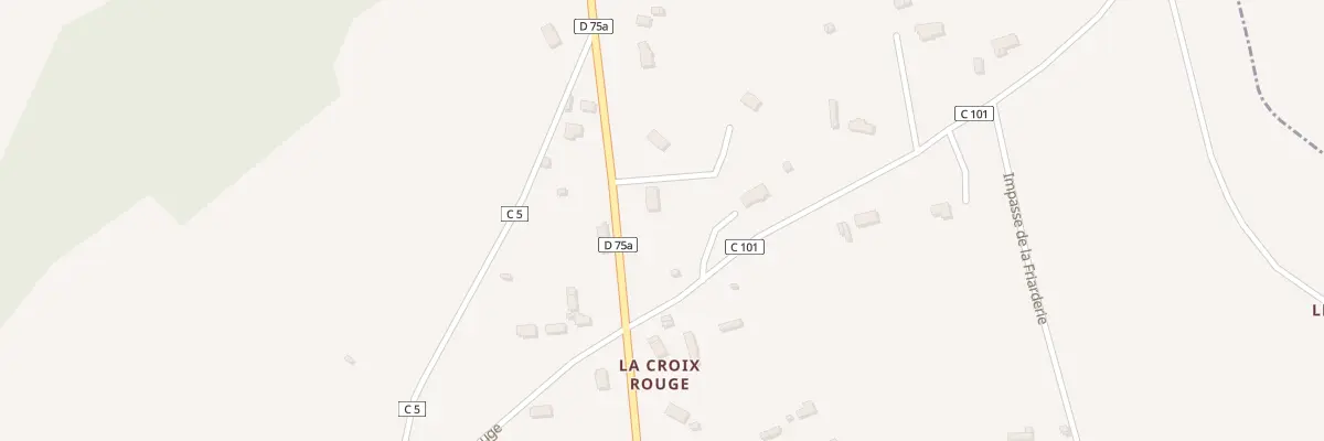 Plan du 1265 Rte de la Croix Rouge à Courtonne-la-Meurdrac