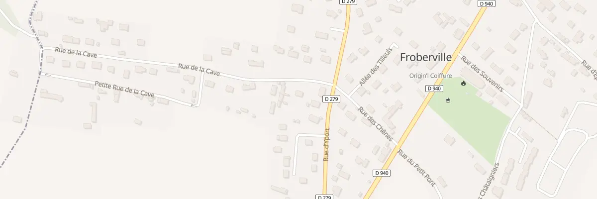 Plan du 35 Rue de la Cave à Froberville