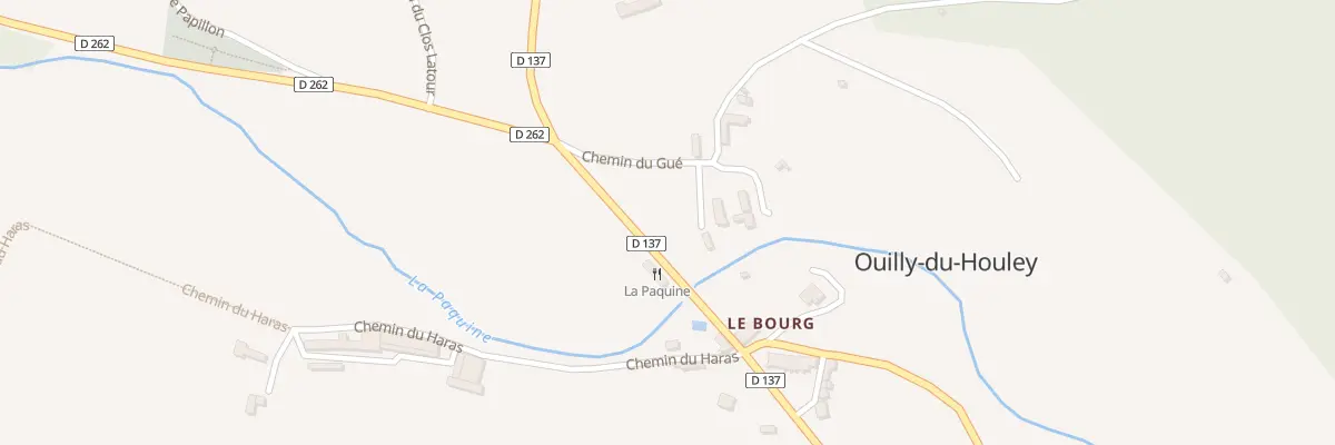 Plan du 5052 L’Eglise à Ouilly-du-Houley