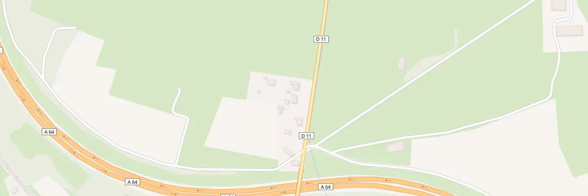 Plan du 332 Rue de Gascogne à Capvern