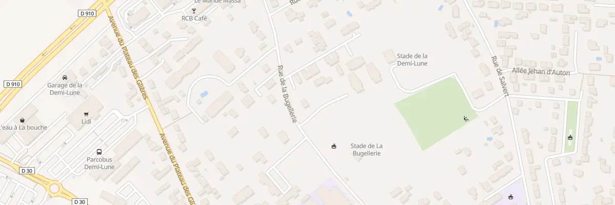 Plan du 86 Rue de la Bugellerie à Poitiers