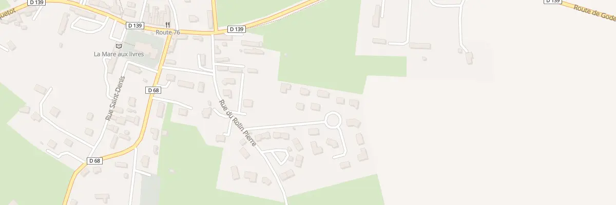 Plan du 97 Imp Honorine Letendre à Écrainville