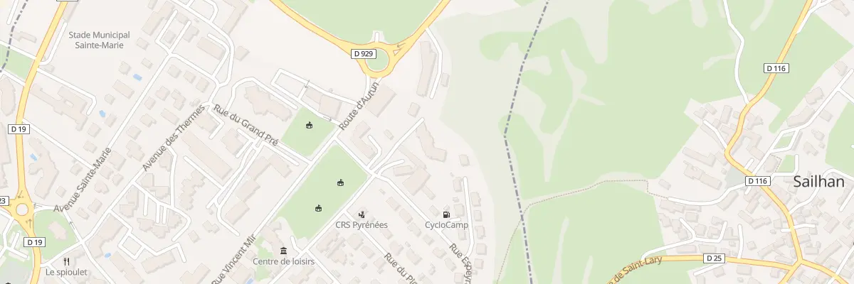 Plan du 1B Rue Espeyrias à Saint-Lary-Soulan