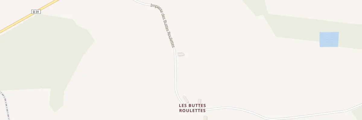 Plan du 16U La Butte au Chalange