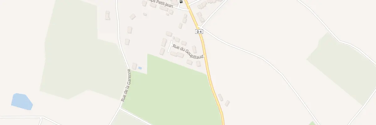 Plan du 3 Rue du Goupillaud à Champagné-Saint-Hilaire