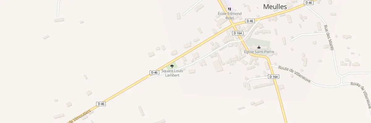 Plan du 233 Rue du S-Lt Daniel Rousseau à Livarot-Pays-d’Auge
