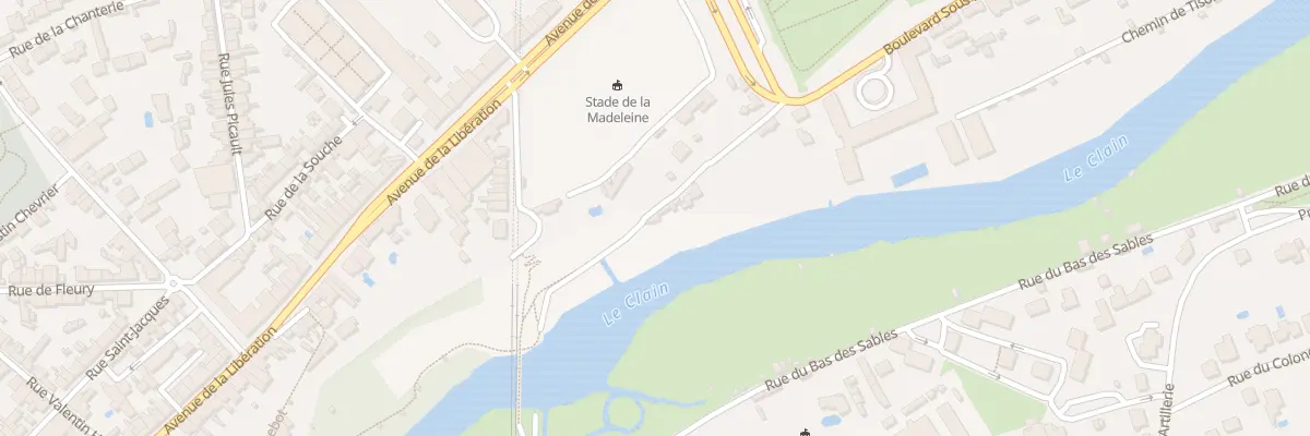Plan du 9001 Che de la Cagouillere à Poitiers