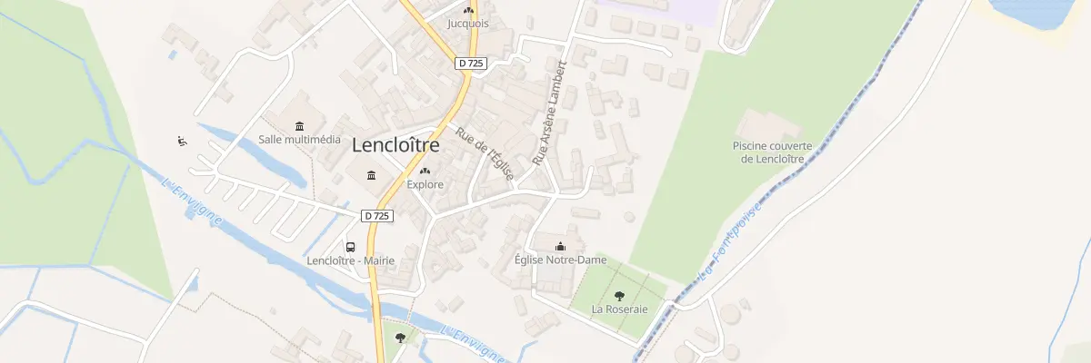 Plan du 17 Rue de la Franchise à Lencloître